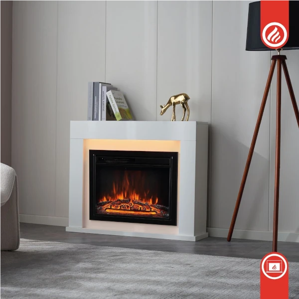 KAMINIO Chimeneas eléctricas de suelo MATTI