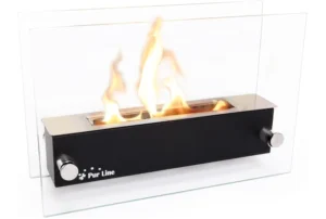 Purline NYX Cristal - Biochimenea de sobremesa de Acero Inoxidable